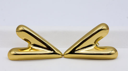 Aurielle Heart Stud Earrings for Women