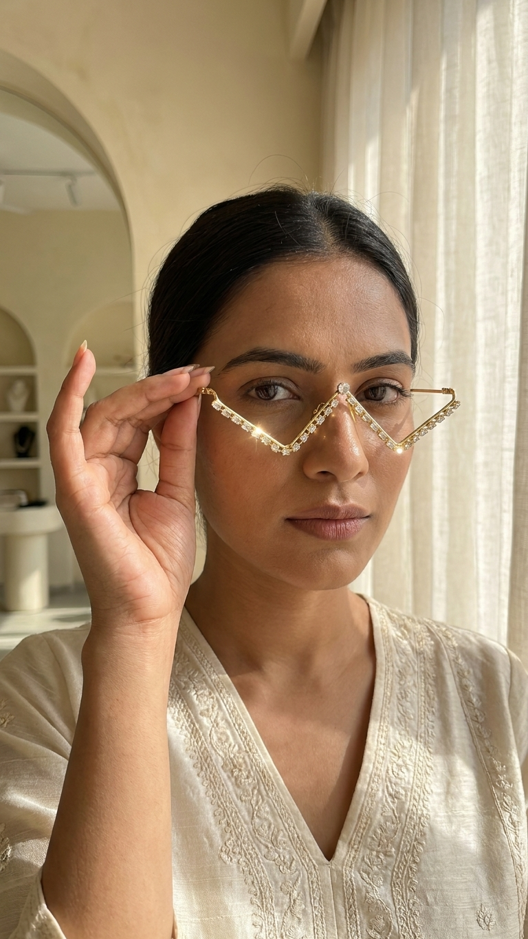 Diamond V-Shape Facelet